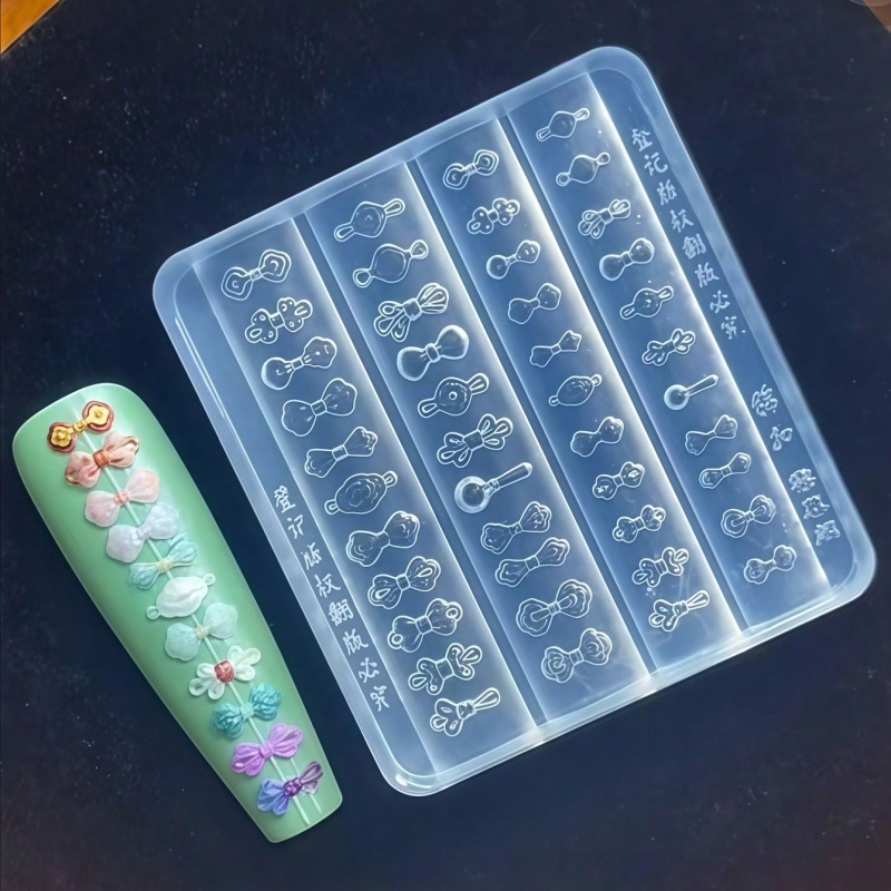 Nail Art Vintage - Chinese Style Nail Art Mold with