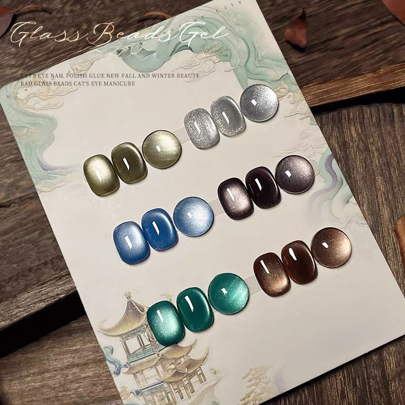 Nail Art Vintage - 1pcs SHAKA Autumn and Winter Glass