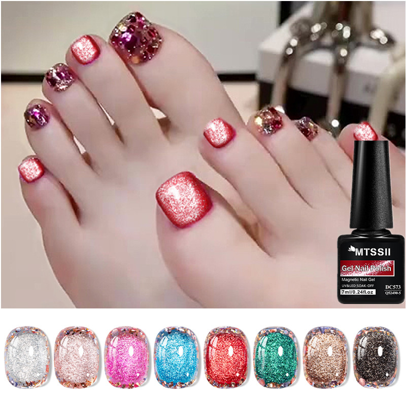 Nail Art Xmas - Super Shiny Cat Magnetic Gel Nail