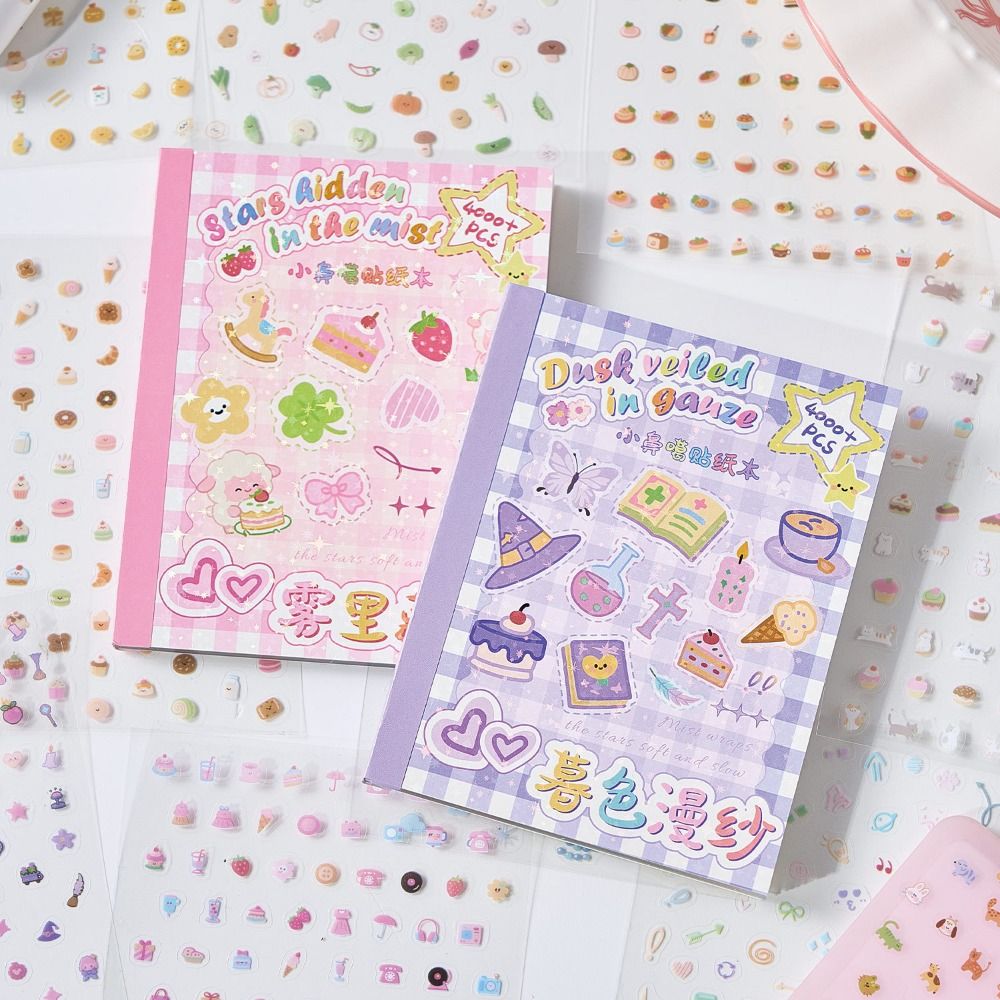 Nail Art Vintage - Cute Mini Nail Sticker Book Soft