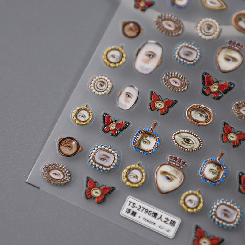 1pcs 5D Embossed Halloween Mix - Nail Art Xmas review and price