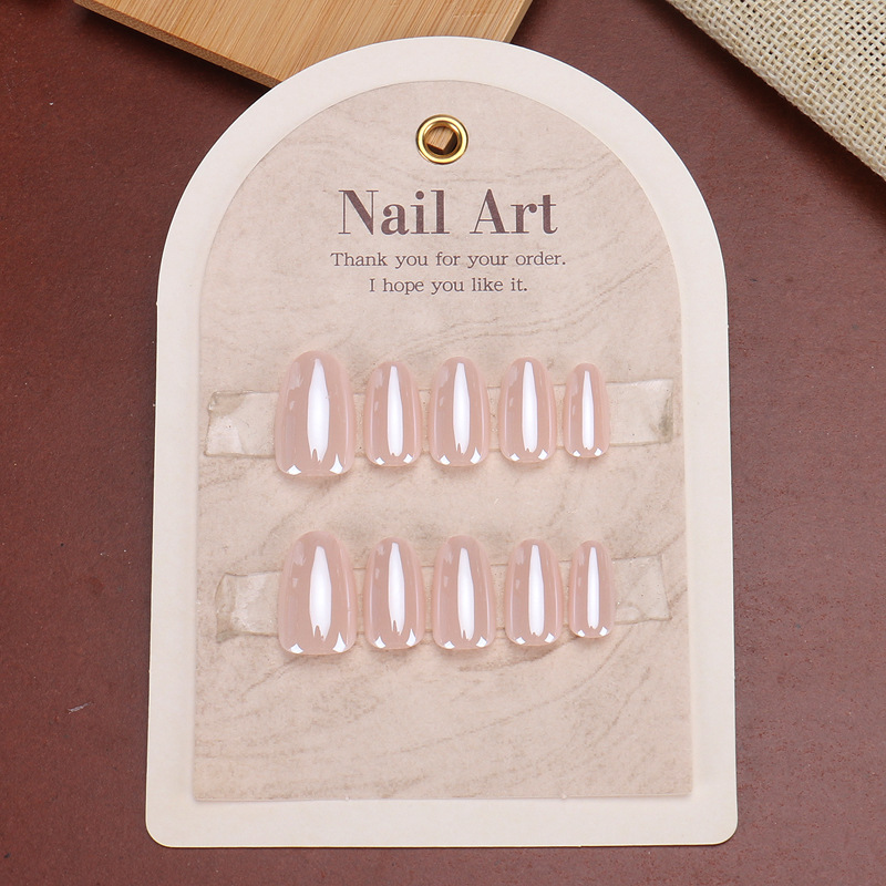 24 Pcs Simple Acrylic Press on - Nail Art Fake Nails review and price