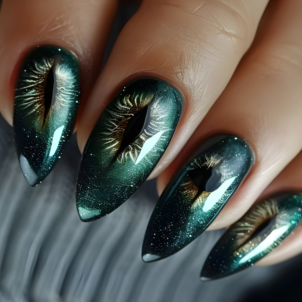 24pcs/set short Medium Long fa - Nail Art Fake Nails review and price