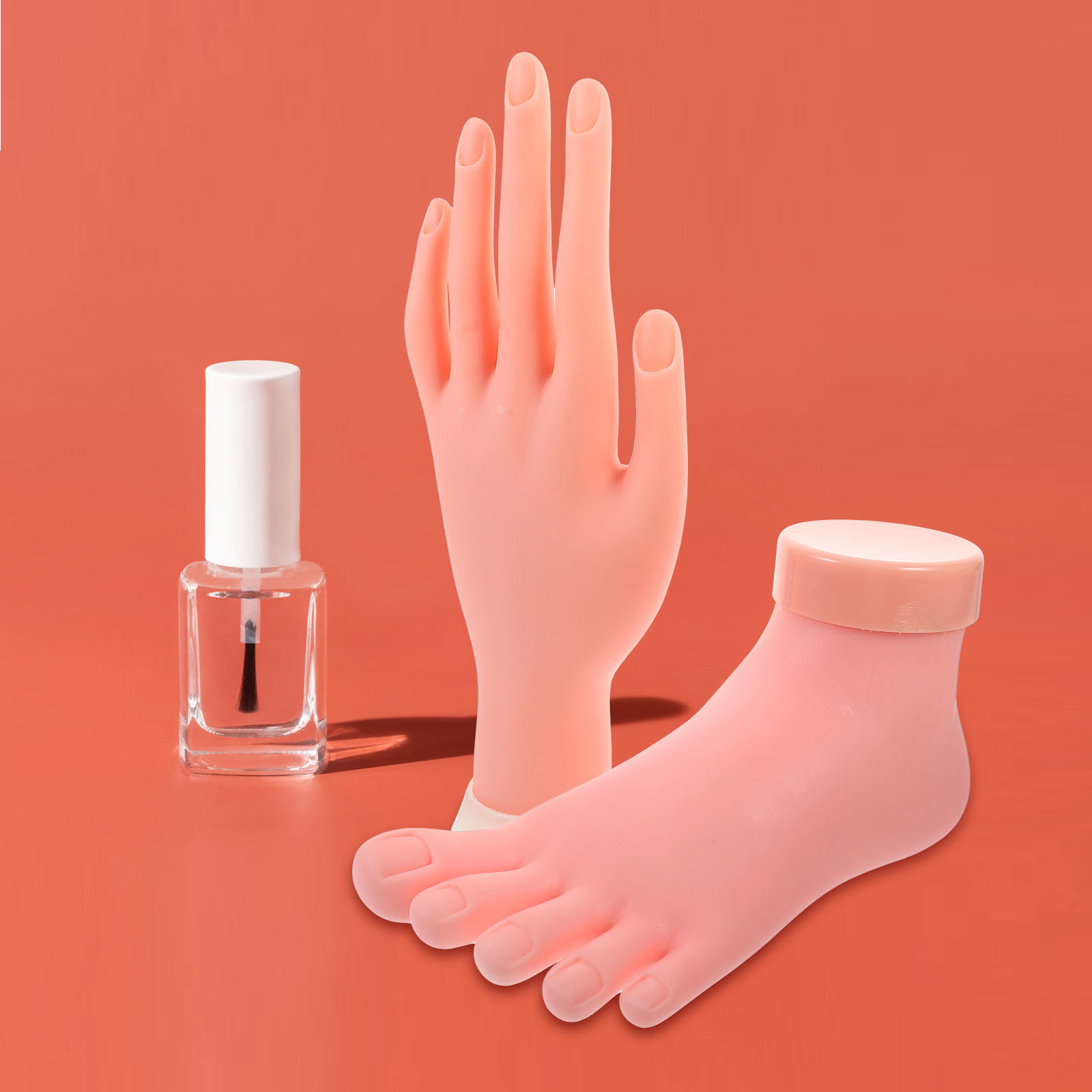 2Pcs Manicure Training Fake Ha - Nail Art Fake Nails review and price