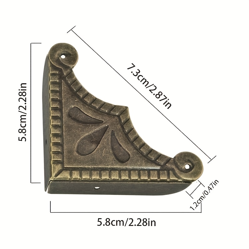 8Pcs Furniture Fittings Antiqu - Nail Art Vintage review and price