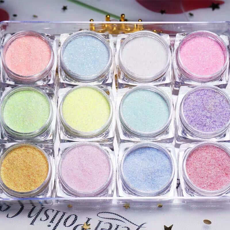 12 Colors/Set Shining Sugar Na - Nail Art Xmas review and price