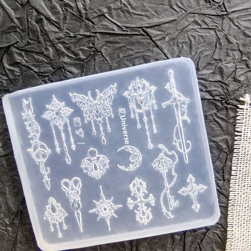 Gothic Vintage Metal‑Texture N - Nail Art Vintage review and price