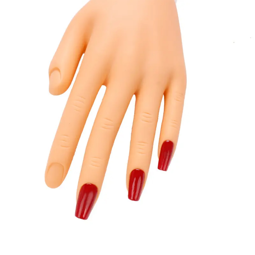 Flexible Silicone Nail Practic - Nail Art Fake Nails review and price