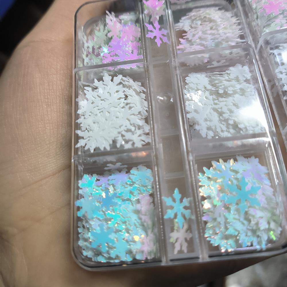 6/12Grids 3D Aurora Christmas  - Nail Art Xmas review and price