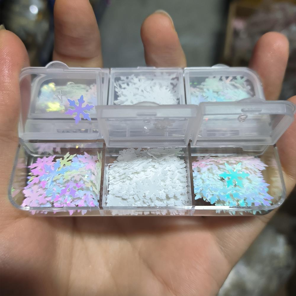 6/12Grids 3D Aurora Christmas  - Nail Art Xmas review and price