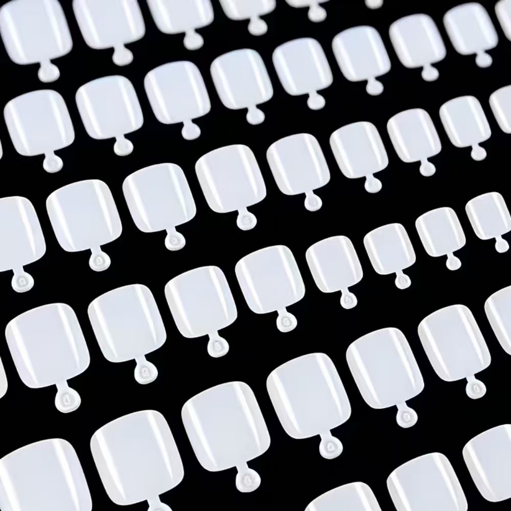 100pcs/Box French Tip Press-On - Nail Art Fake Nails review and price