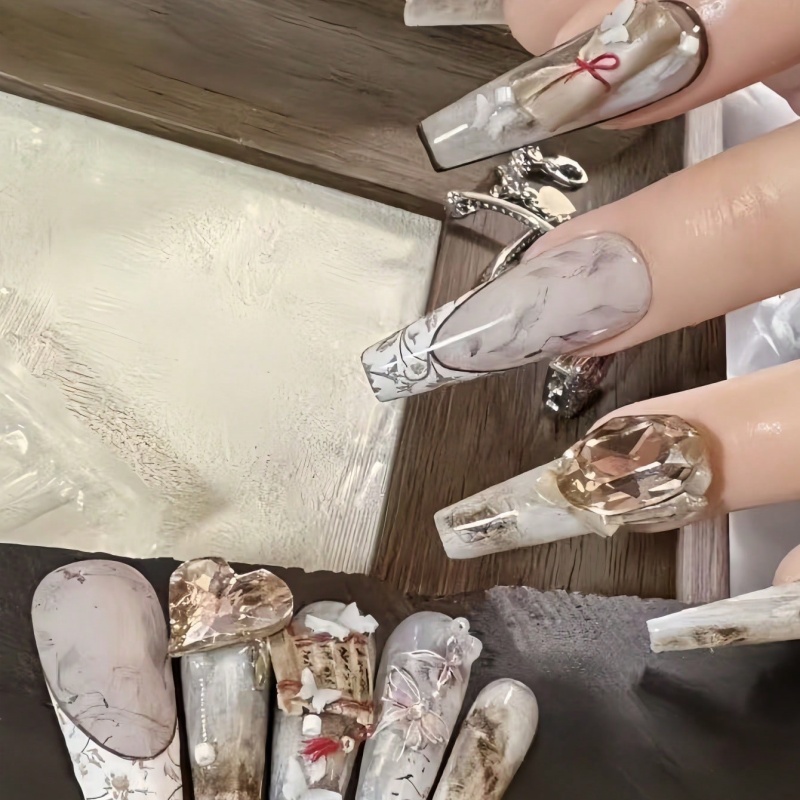 Chinese Ancient Style Book Scr - Nail Art Vintage review and price