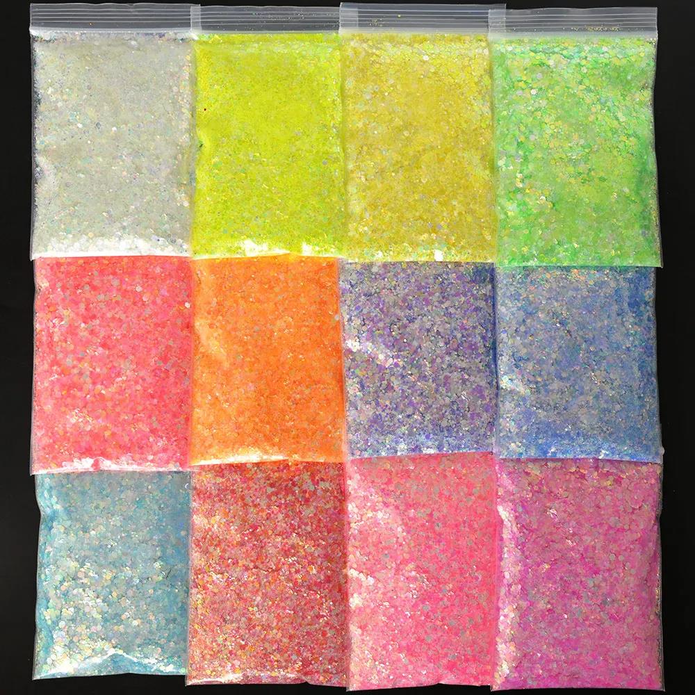 50g Glow In Dark Chunky Glitte - Nail Art Xmas review and price