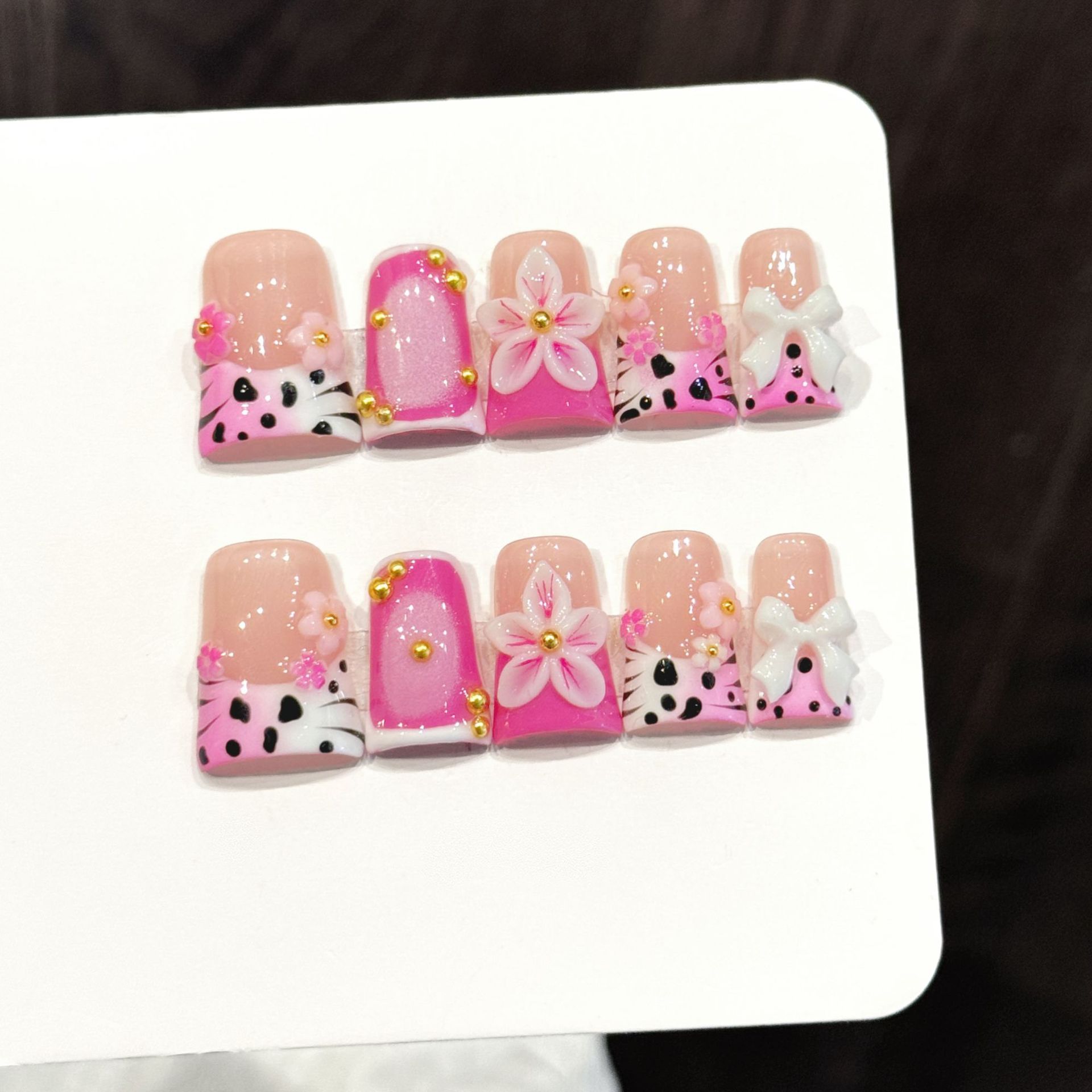10pcs Ocean Style Fake Nails D - Nail Art Fake Nails review and price