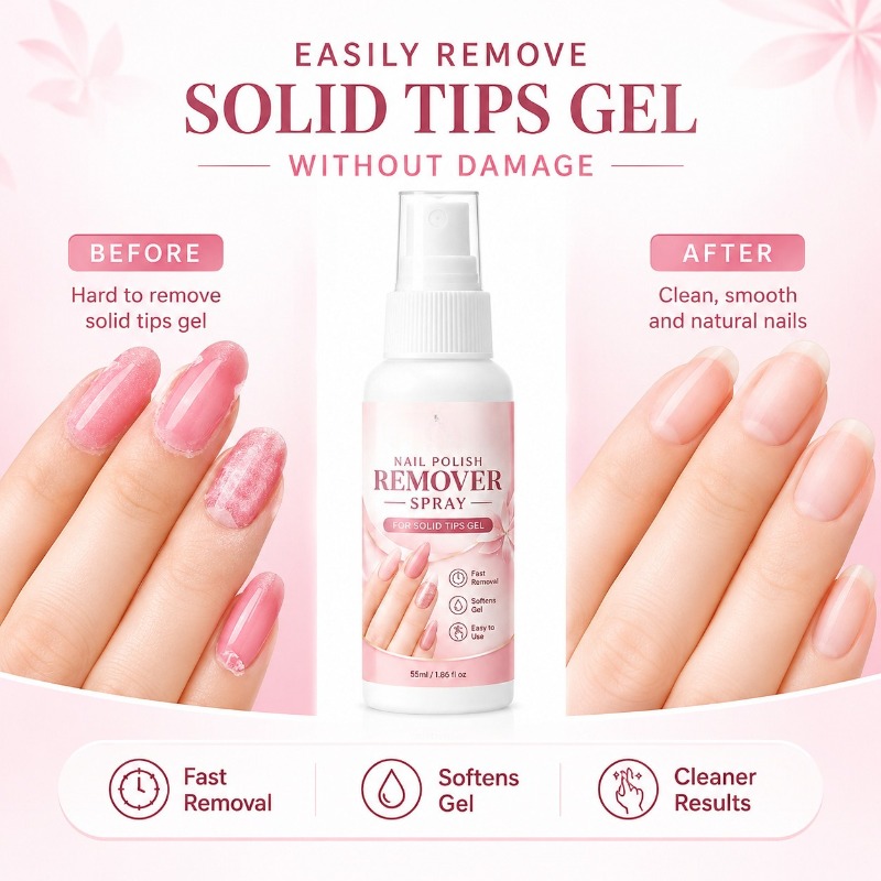 Nail Remover Spray Solid Nail  - Nail Art Fake Nails review and price
