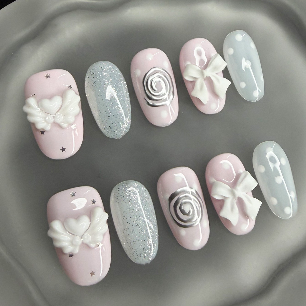 Korean Vintage Wishcore Short  - Nail Art Vintage review and price