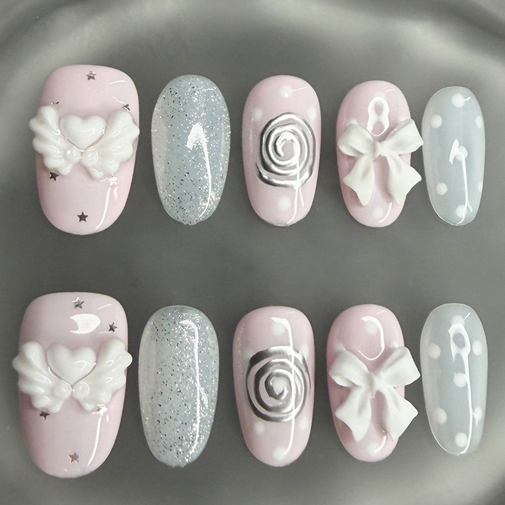 Korean Vintage Wishcore Short  - Nail Art Vintage review and price