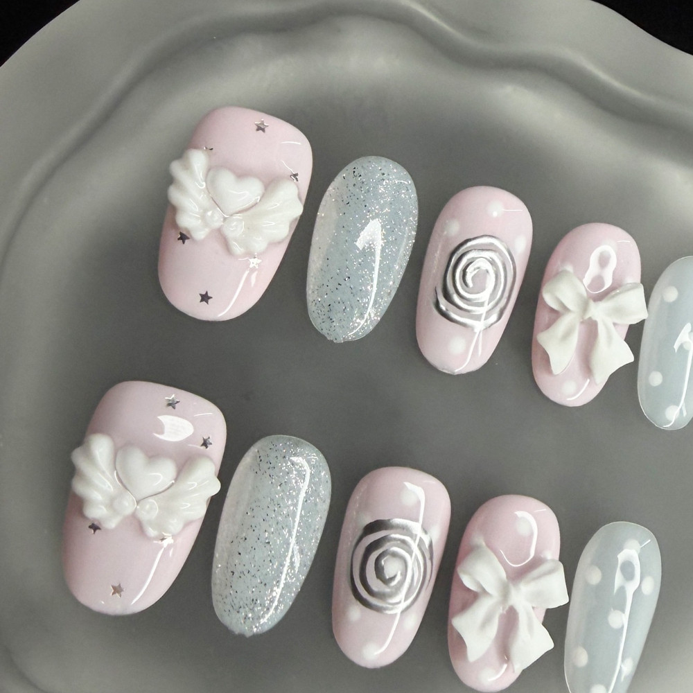 Korean Vintage Wishcore Short  - Nail Art Vintage review and price