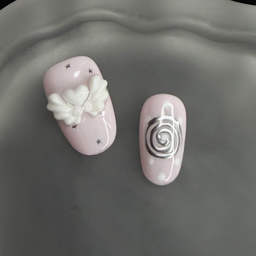 Korean Vintage Wishcore Short  - Nail Art Vintage review and price