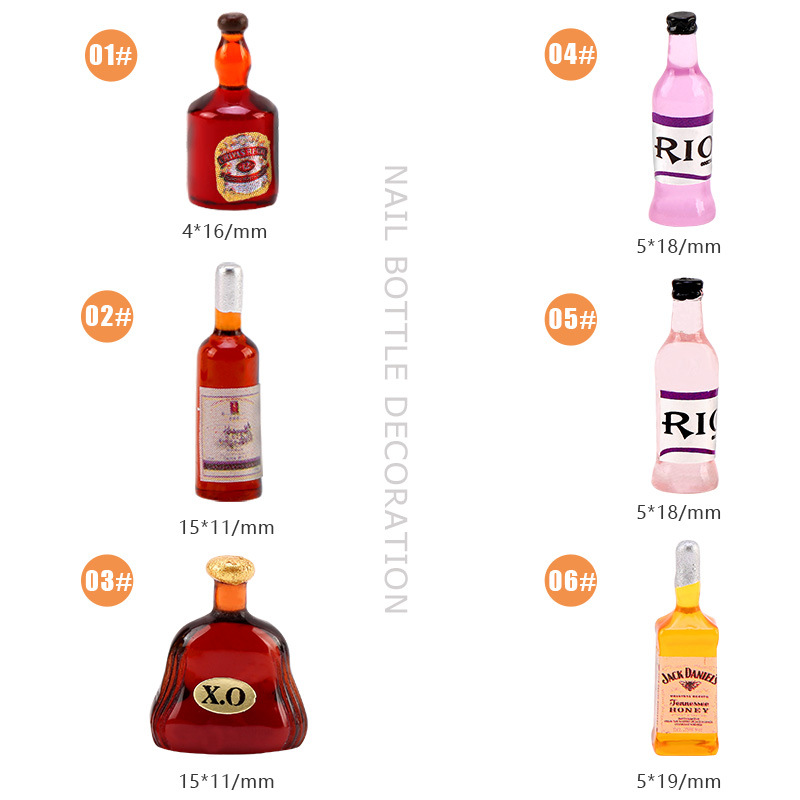 20*pcs New Wine Bottle Nail Ch - Nail Art Xmas review and price