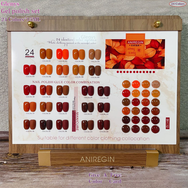 Vintage Brown 24 Color Nail Po - Nail Art Vintage review and price