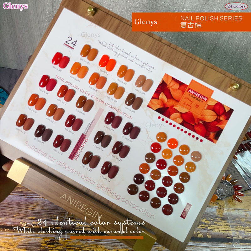 Vintage Brown 24 Color Nail Po - Nail Art Vintage review and price