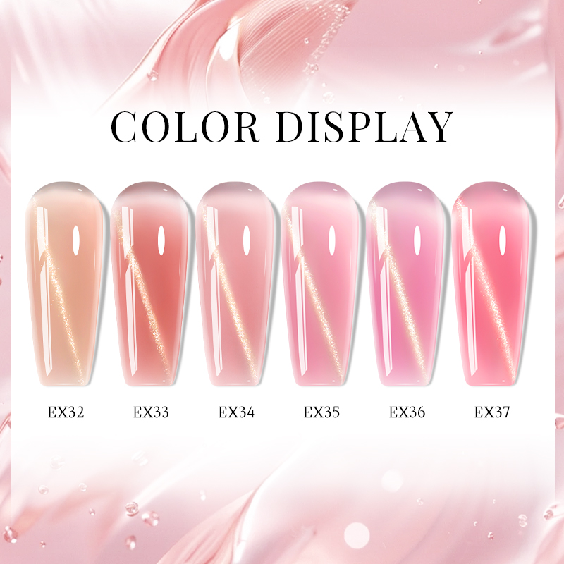 20ml Nude Pink Magnetic Cat Ey - Nail Art Extension Cat Eye review and price