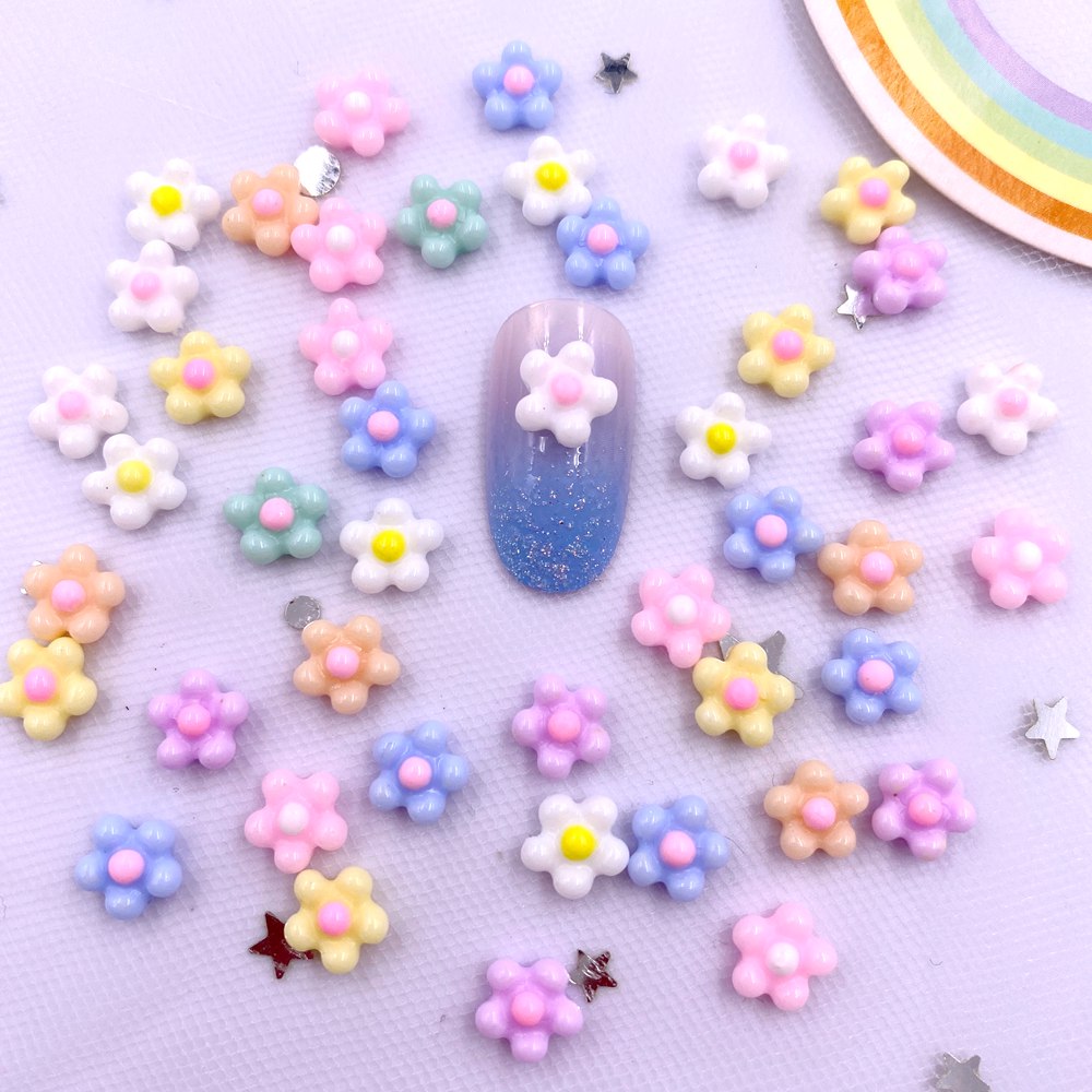 100Pcs 8mm Resin 3D Colorful K - Nail Art Xmas review and price