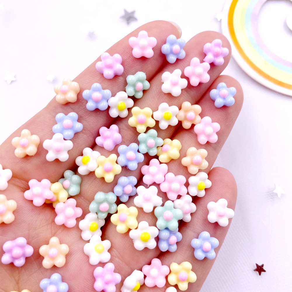 100Pcs 8mm Resin 3D Colorful K - Nail Art Xmas review and price