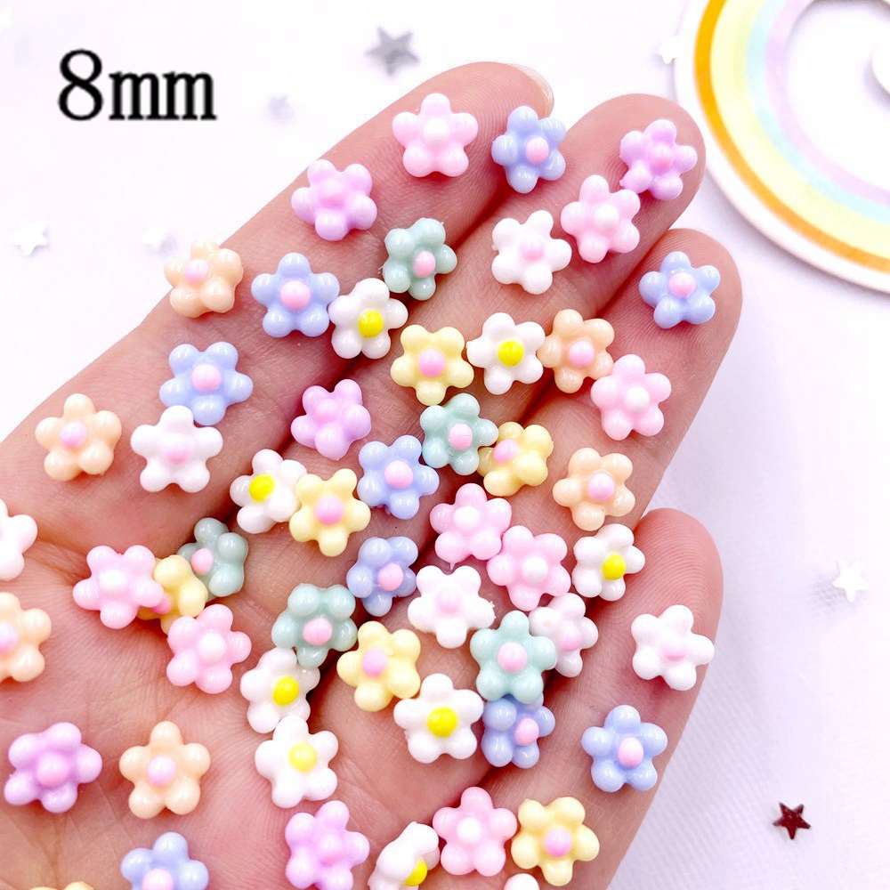 100Pcs 8mm Resin 3D Colorful K - Nail Art Xmas review and price
