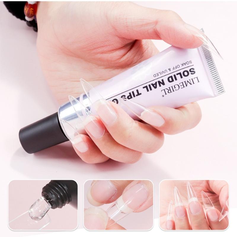 30g Soft Transparent Nail Tips - Nail Art Fake Nails review and price