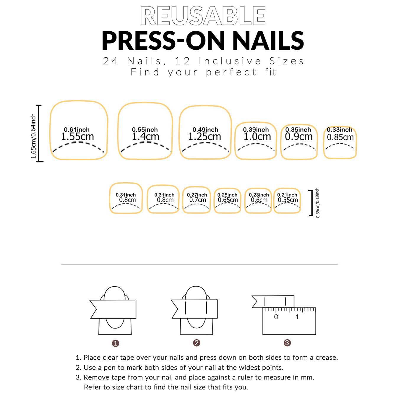 360Pcs Short Square Press On T - Nail Art Fake Nails review and price